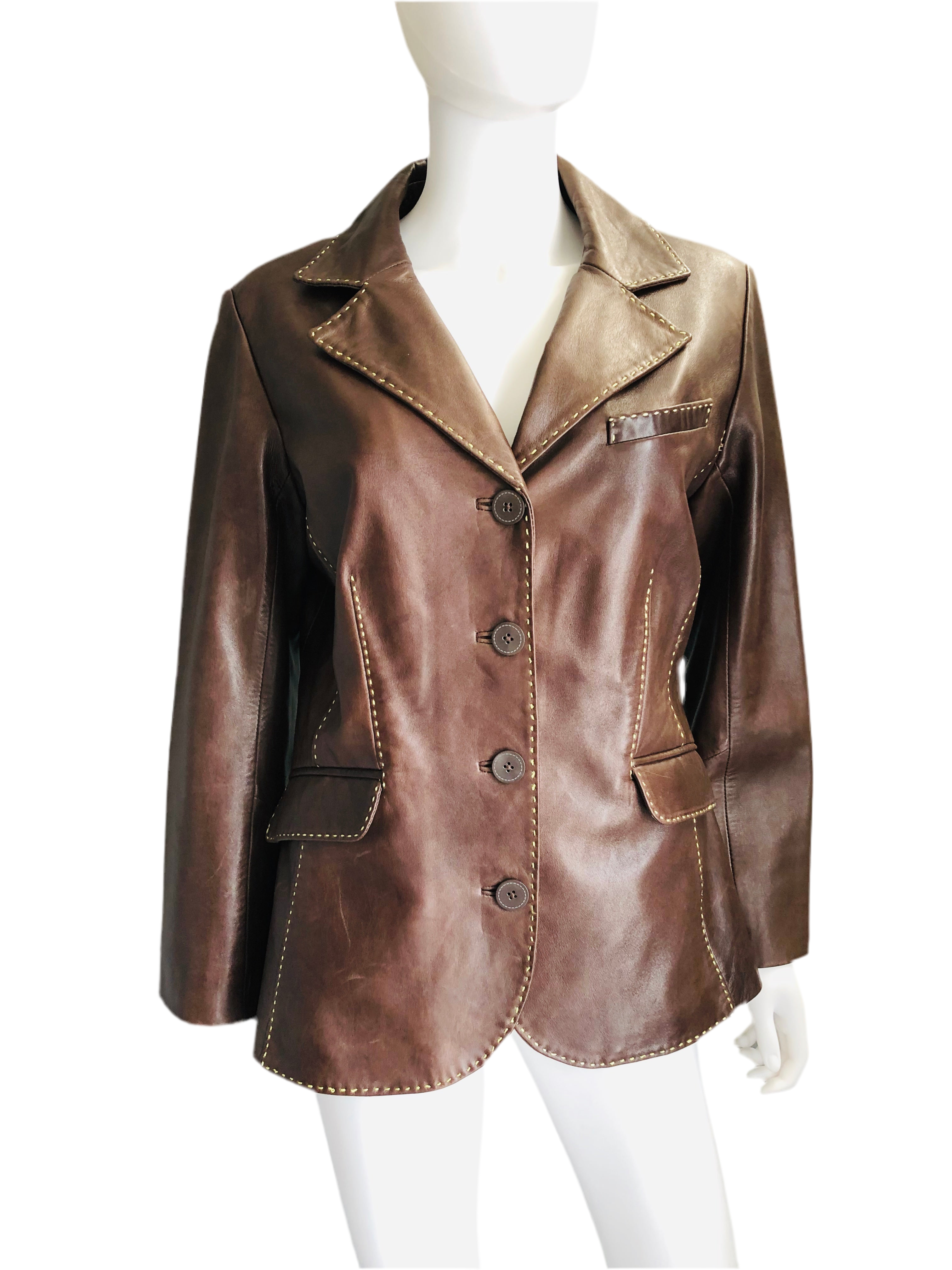 Vakko Leather Jacket