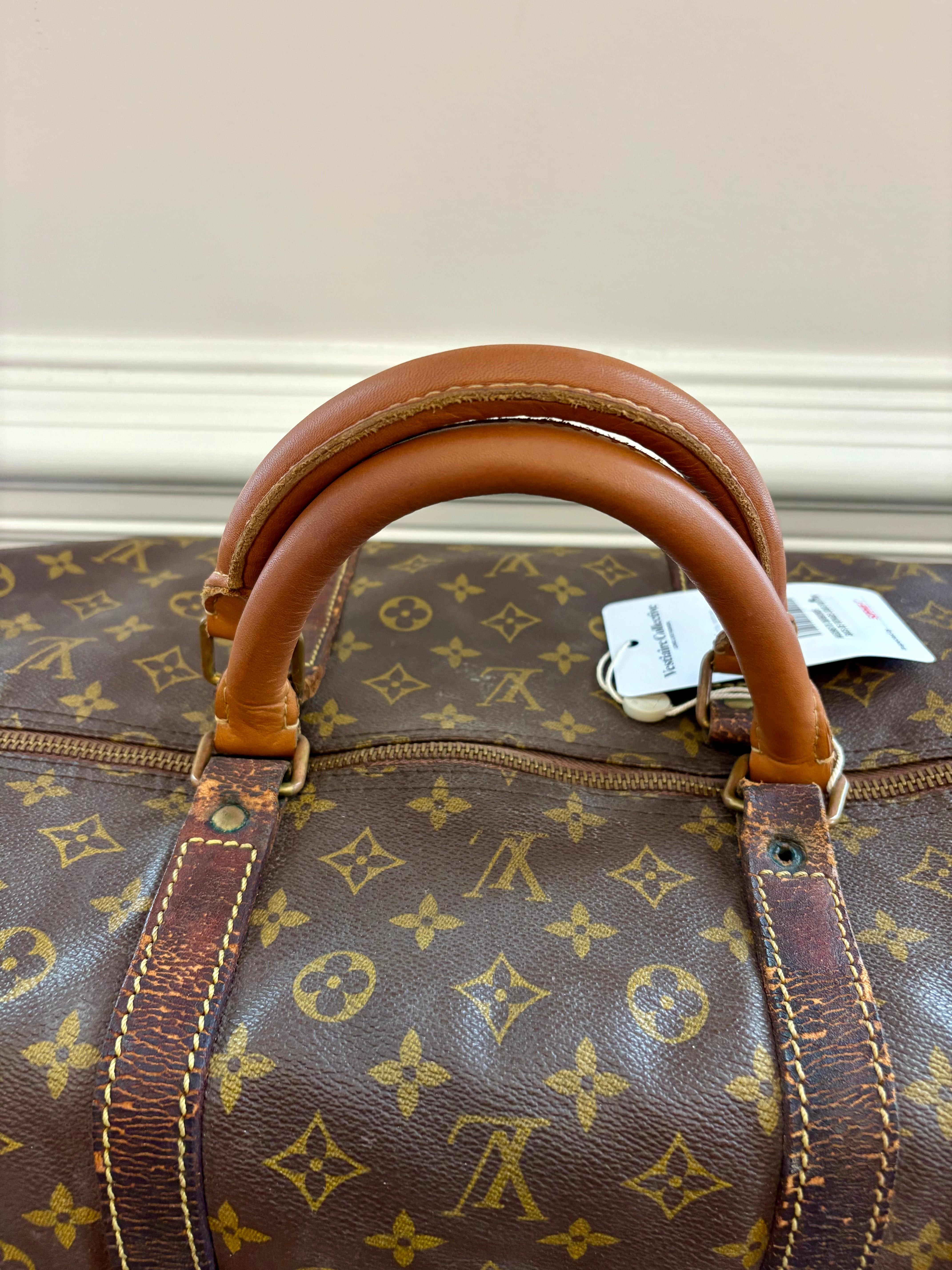 Louis Vuitton Monogram Keepall 60 (23” Wide) – Vintage
