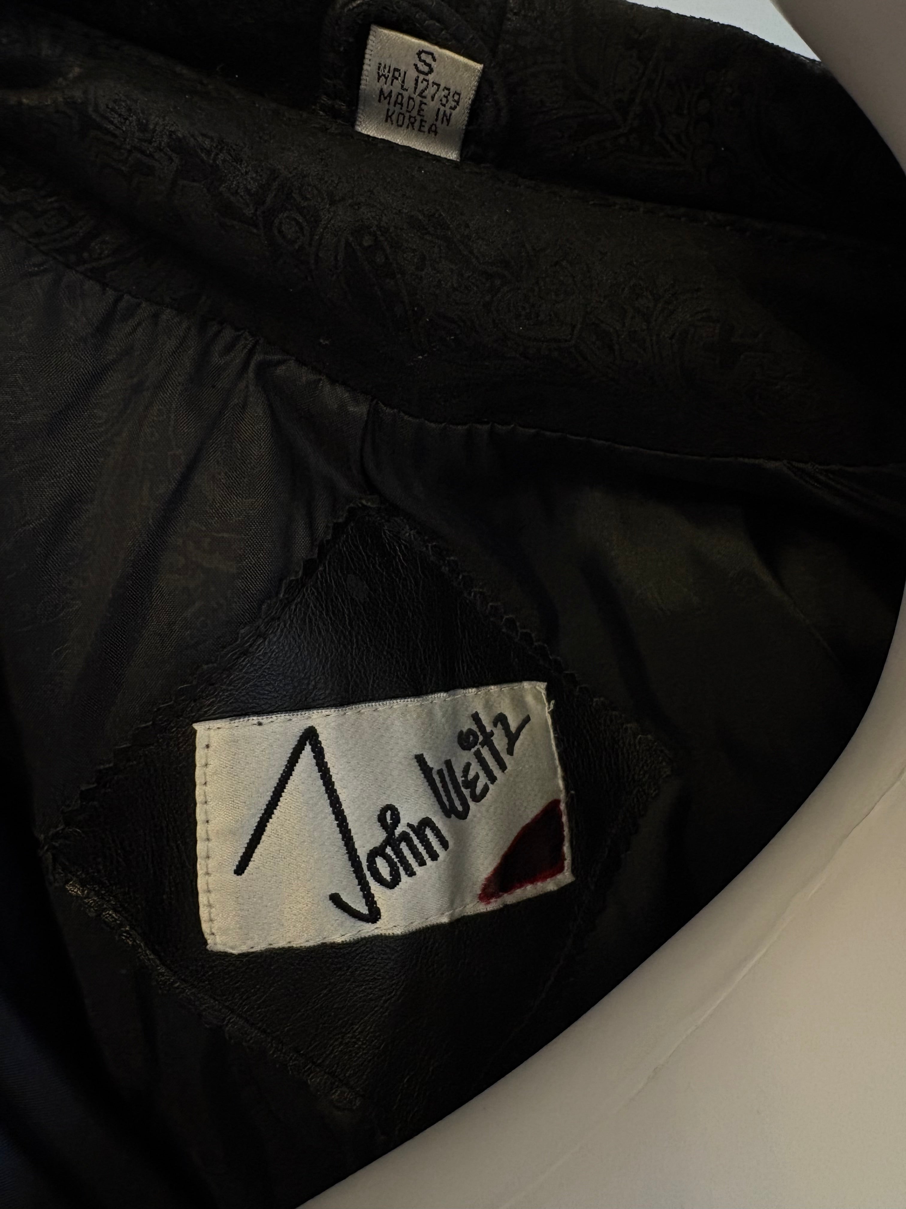 Chic Black Leather Women's Jacket