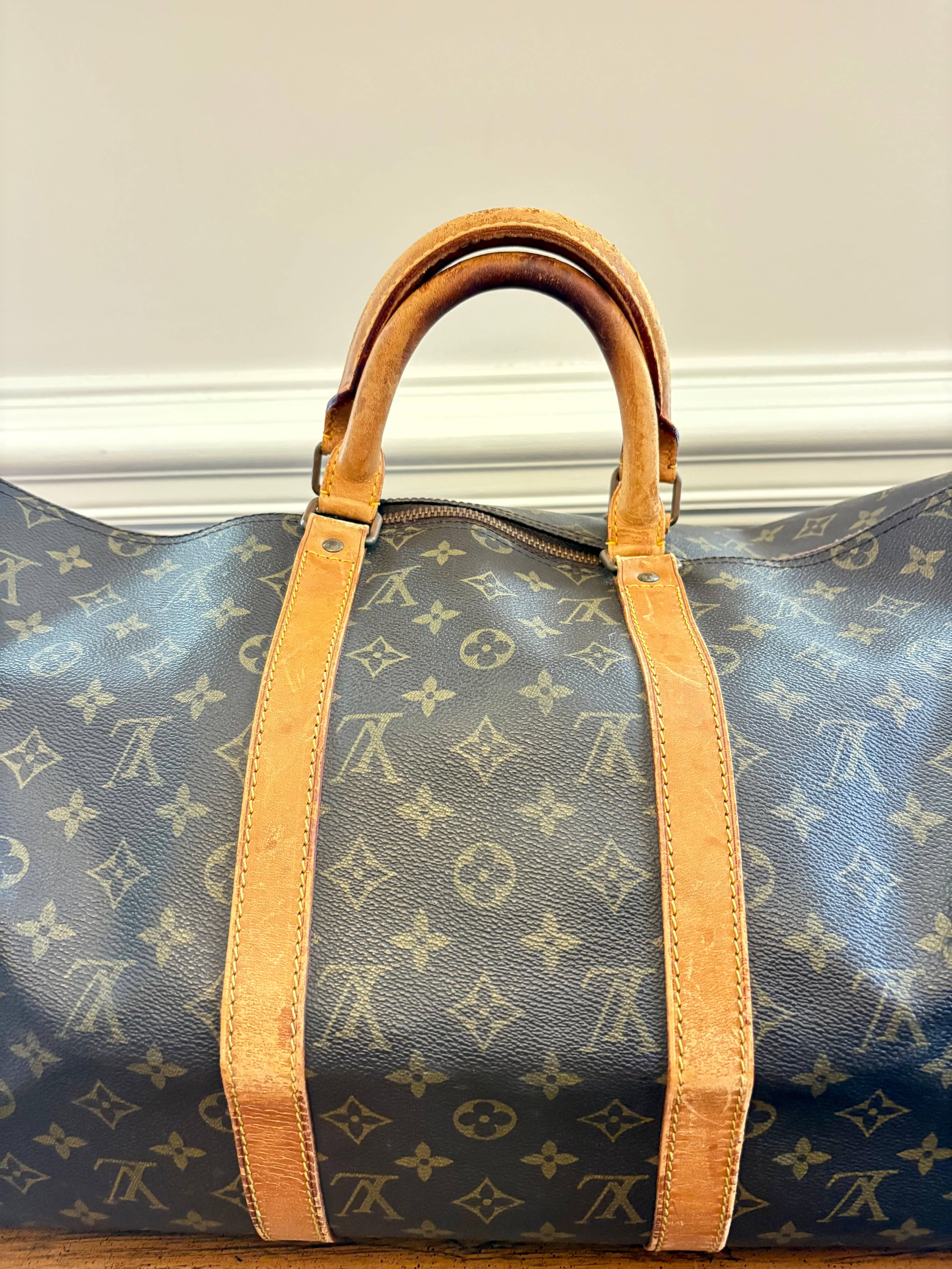 Louis Vuitton Monogram Keepall 45 (21” Wide) 100% authentic, Vintage