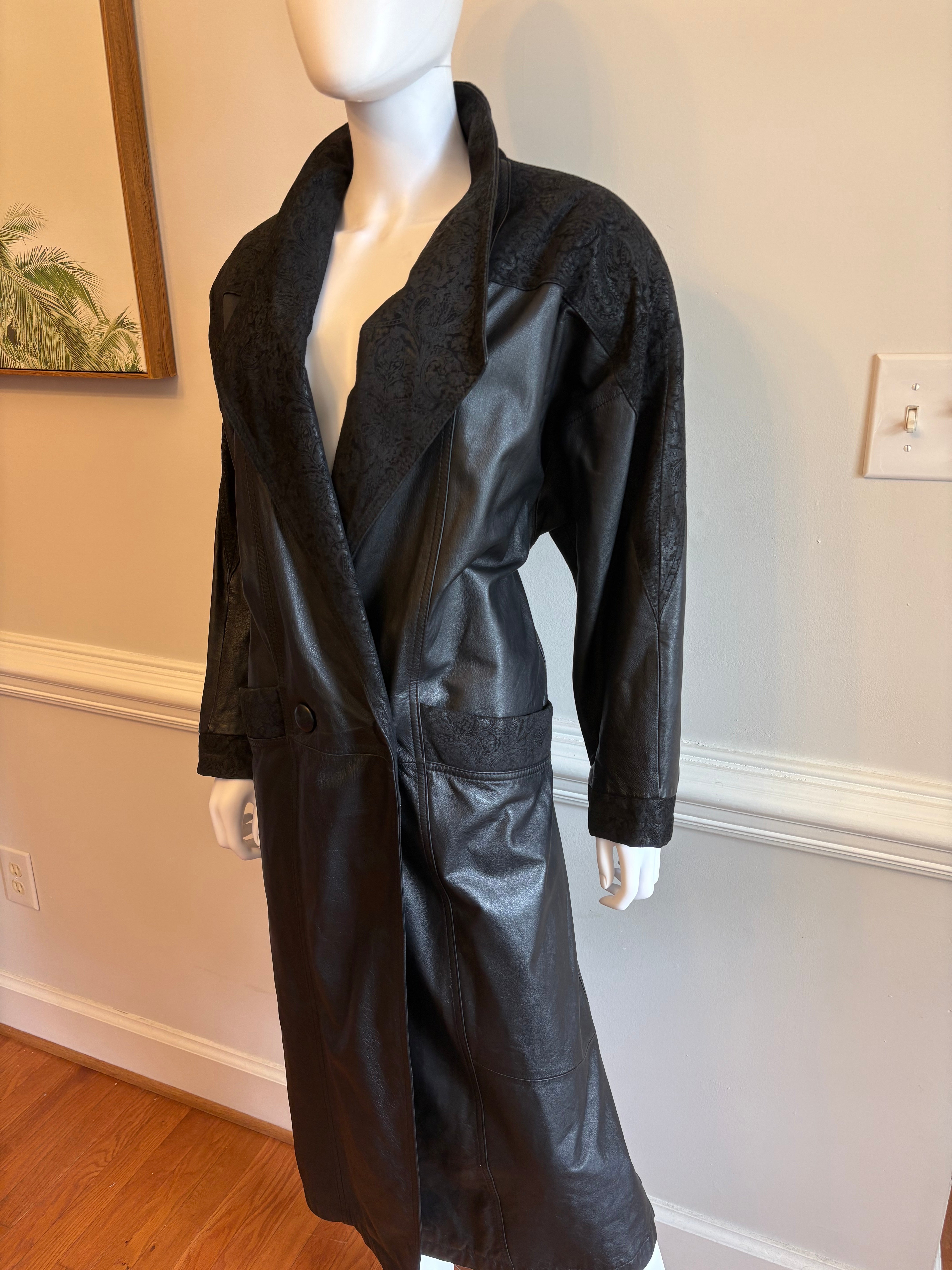 Chic Black Leather Women's Jacket