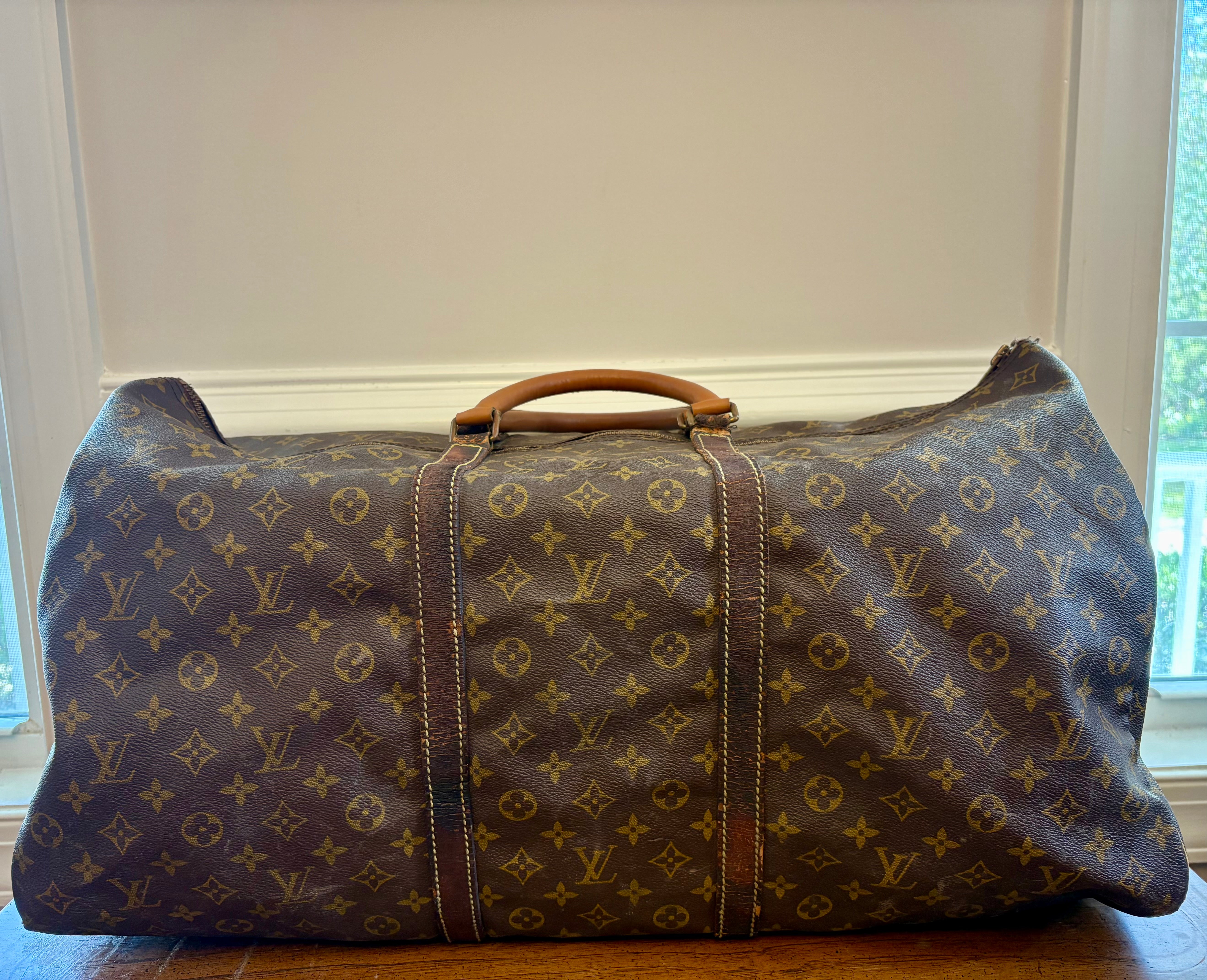 Louis Vuitton Monogram Keepall 60 (23” Wide) – Vintage