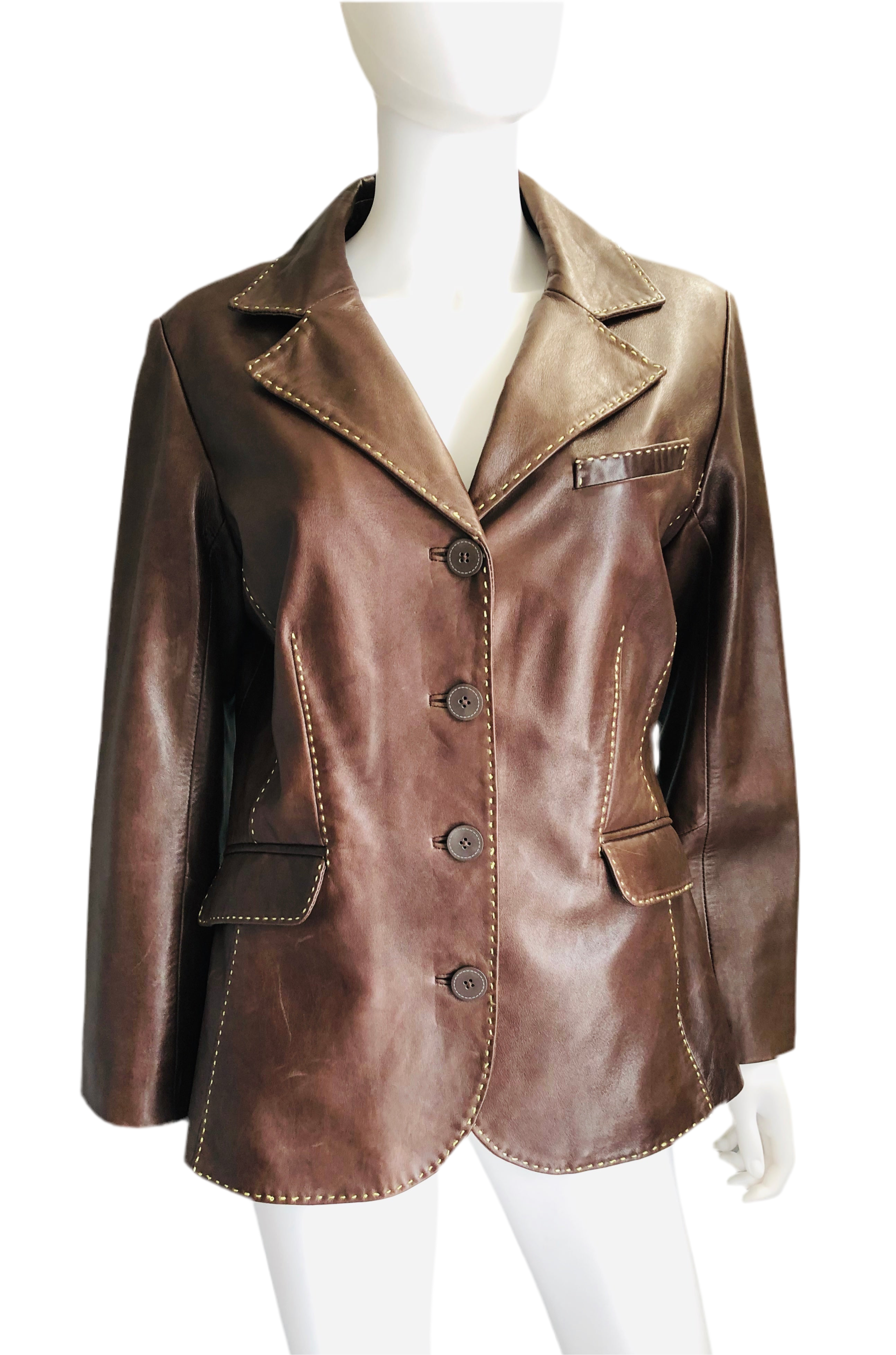 Vakko Leather Jacket