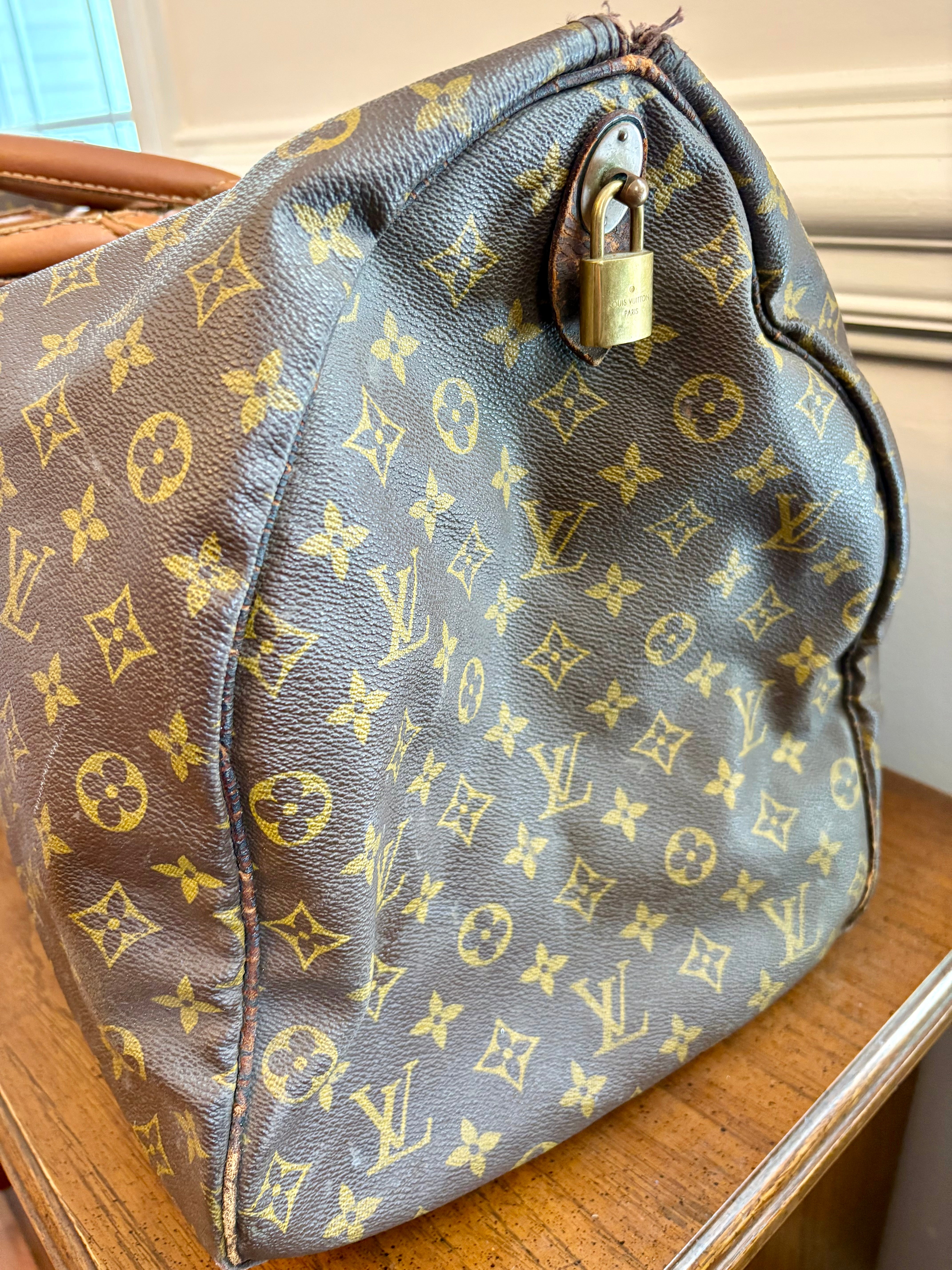 Louis Vuitton Monogram Keepall 60 (23” Wide) – Vintage