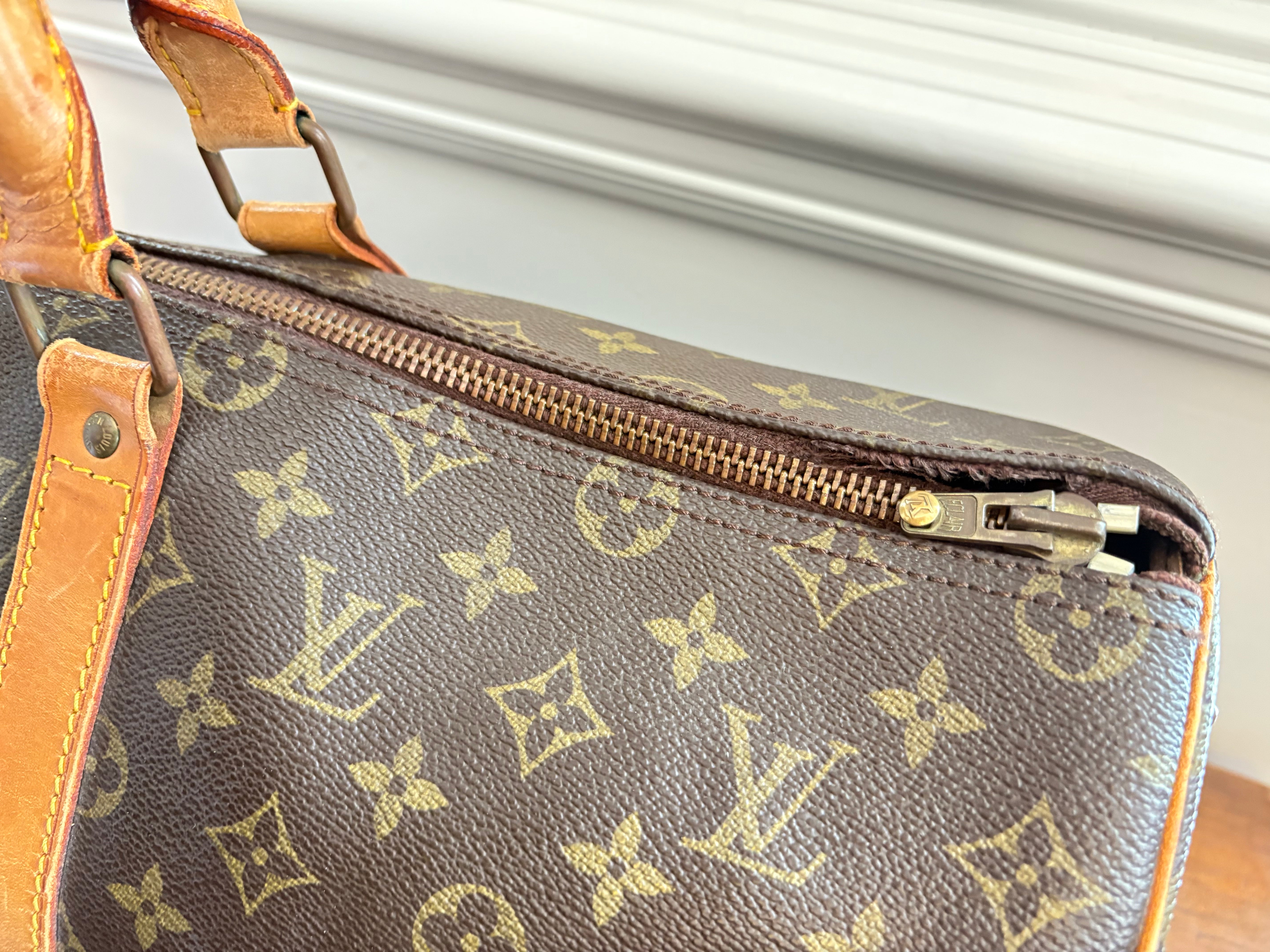 Louis Vuitton Monogram Keepall 45 (21” Wide) 100% authentic, Vintage
