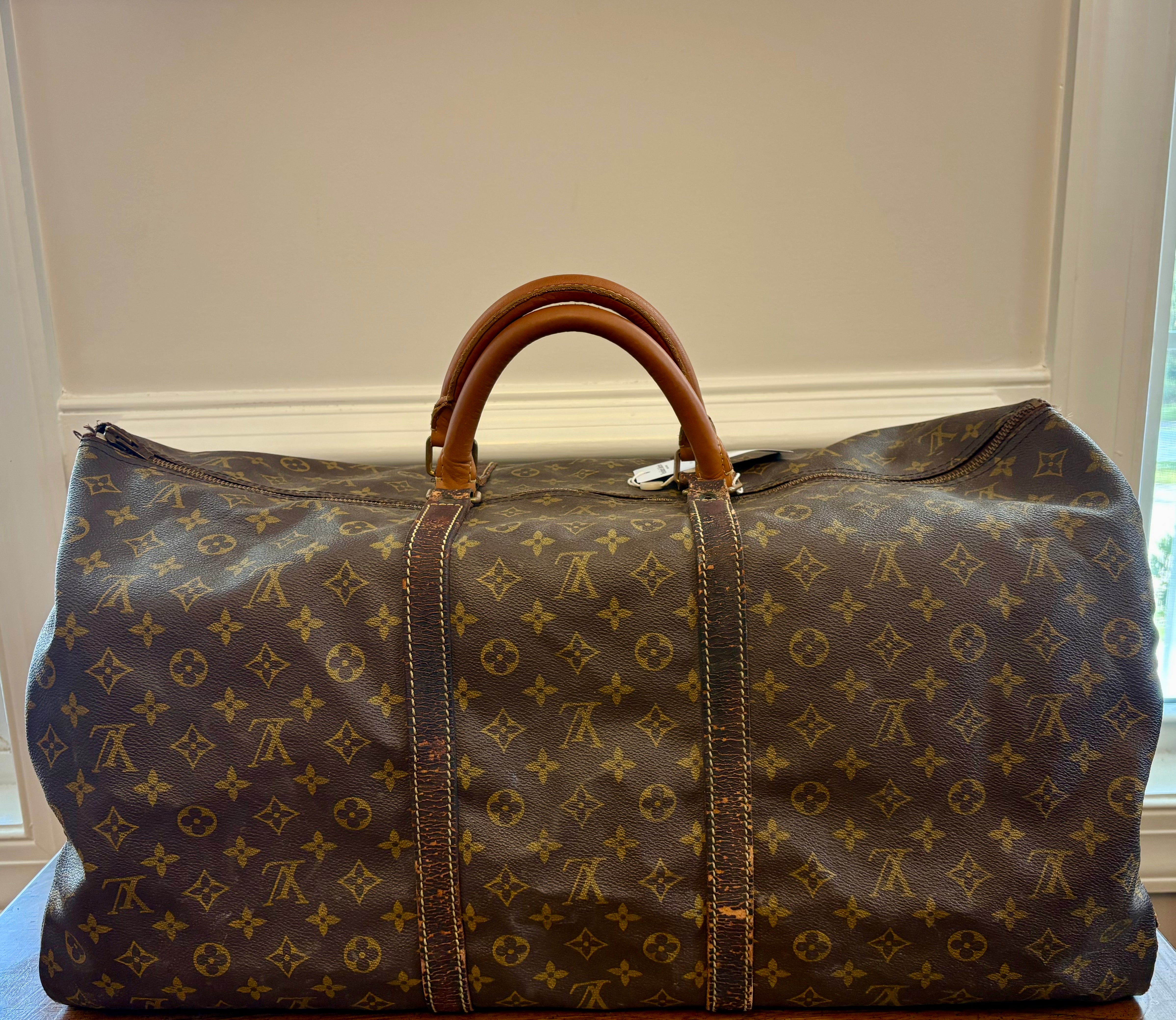 Louis Vuitton Monogram Keepall 60 (23” Wide) – Vintage