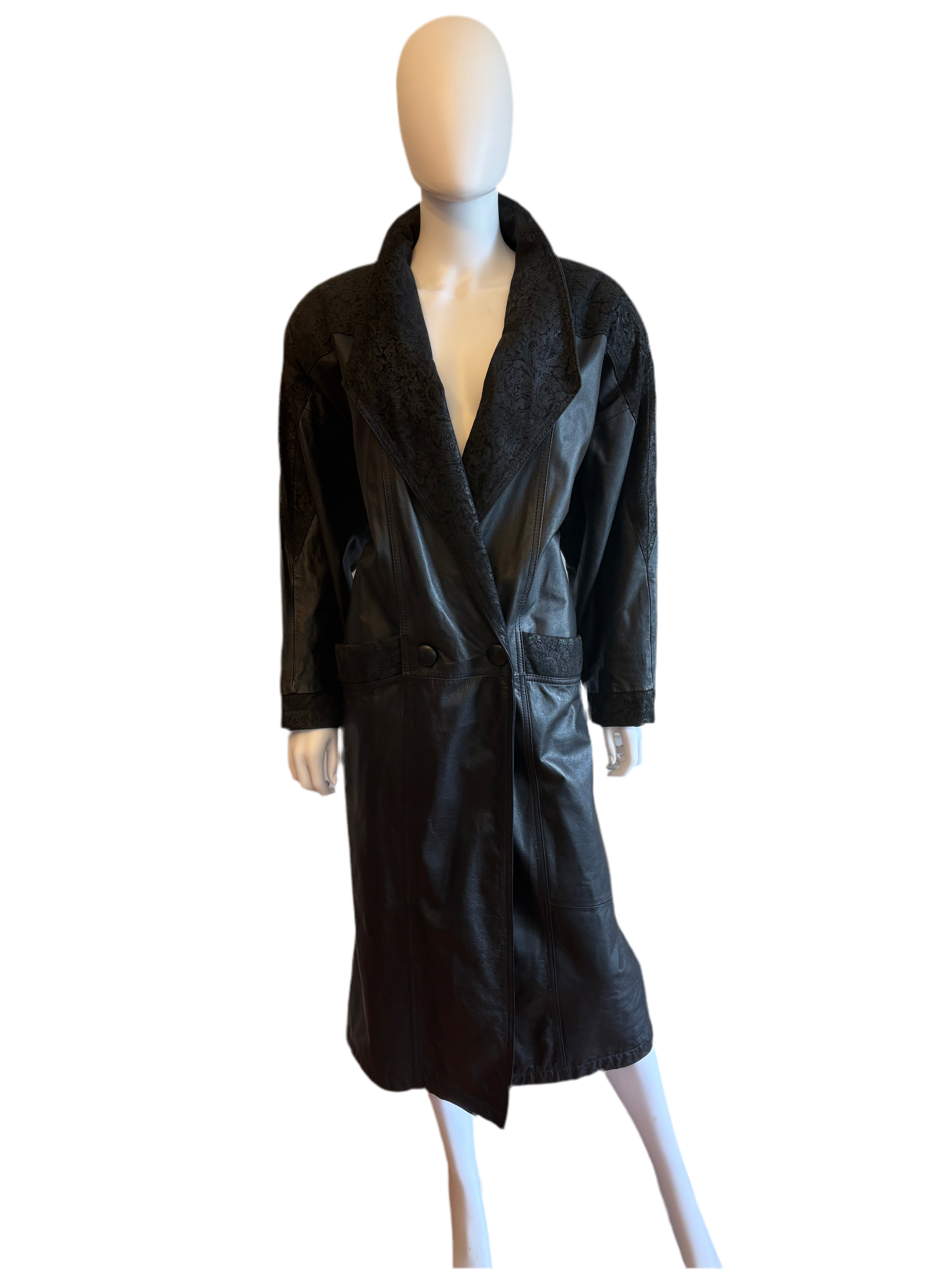 Chic Black Leather Women's Jacket