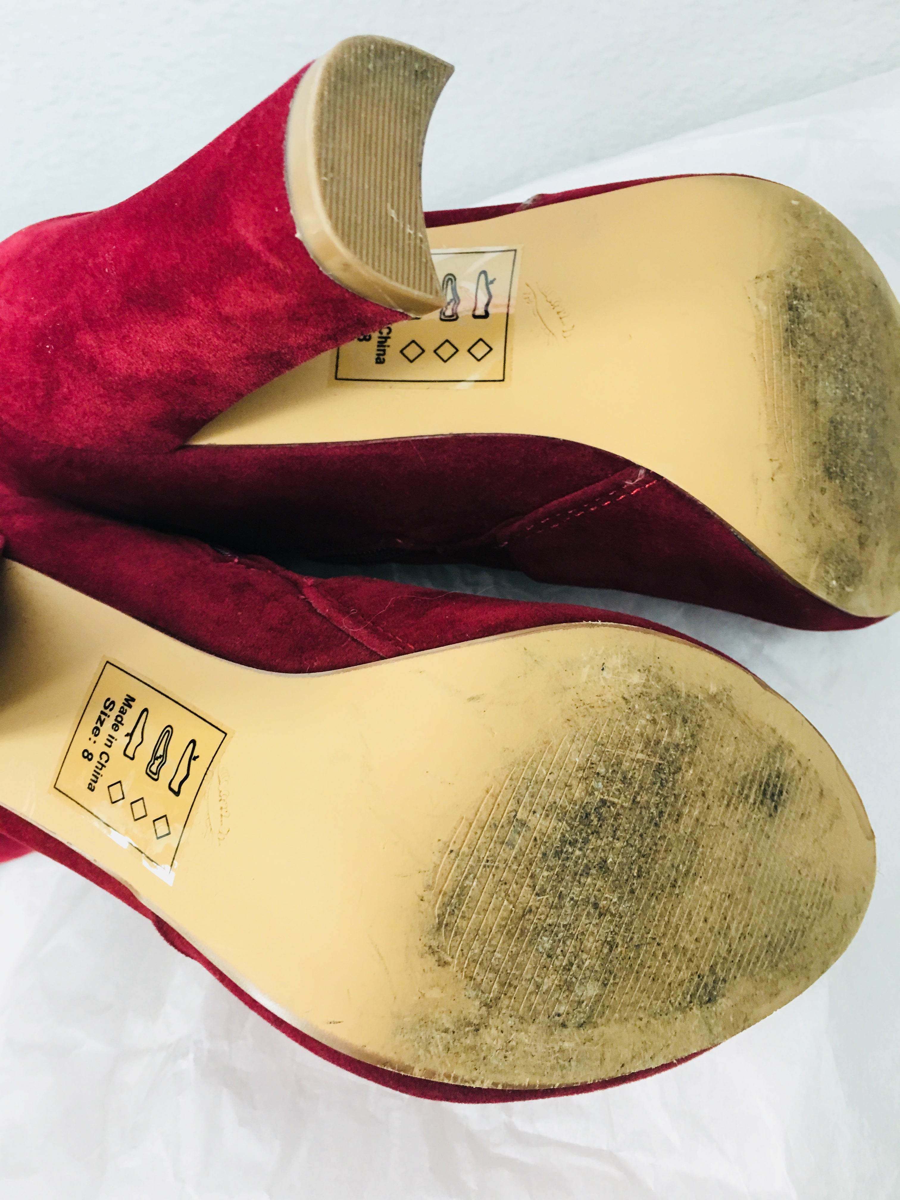 Shoe Republic LA Knee high Boots - Vanity's Vault