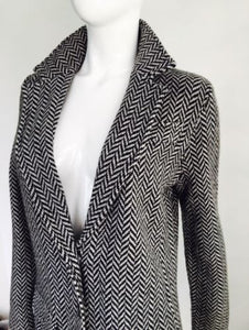 Ralph Lauren Herringbone sweater jacket - Vanity's Vault