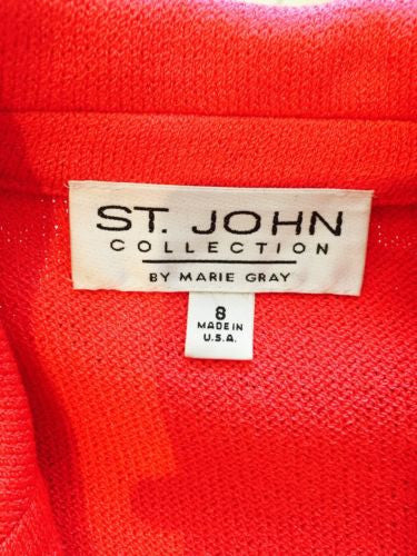 St. John Knit Sweater Jacket - Vanity's Vault