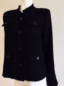 Black Tweed Jacket - Vanity's Vault