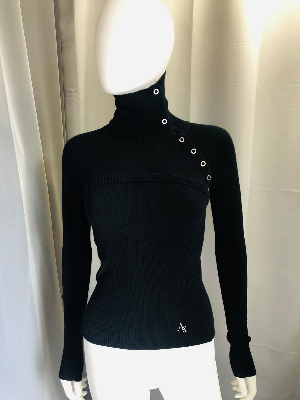 Armani Exchange Black Sweater - Vanity's Vault