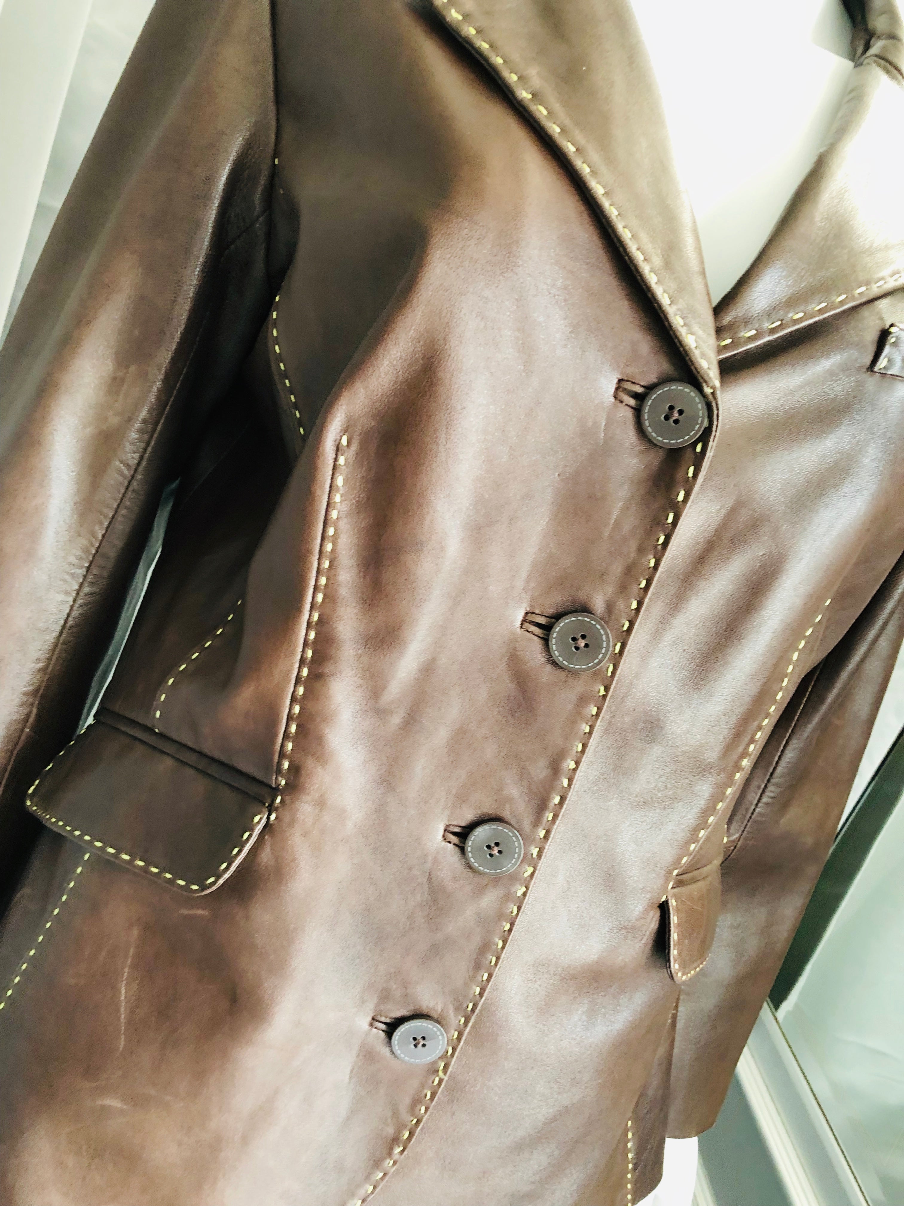 Vakko Leather Jacket - Vanity's Vault