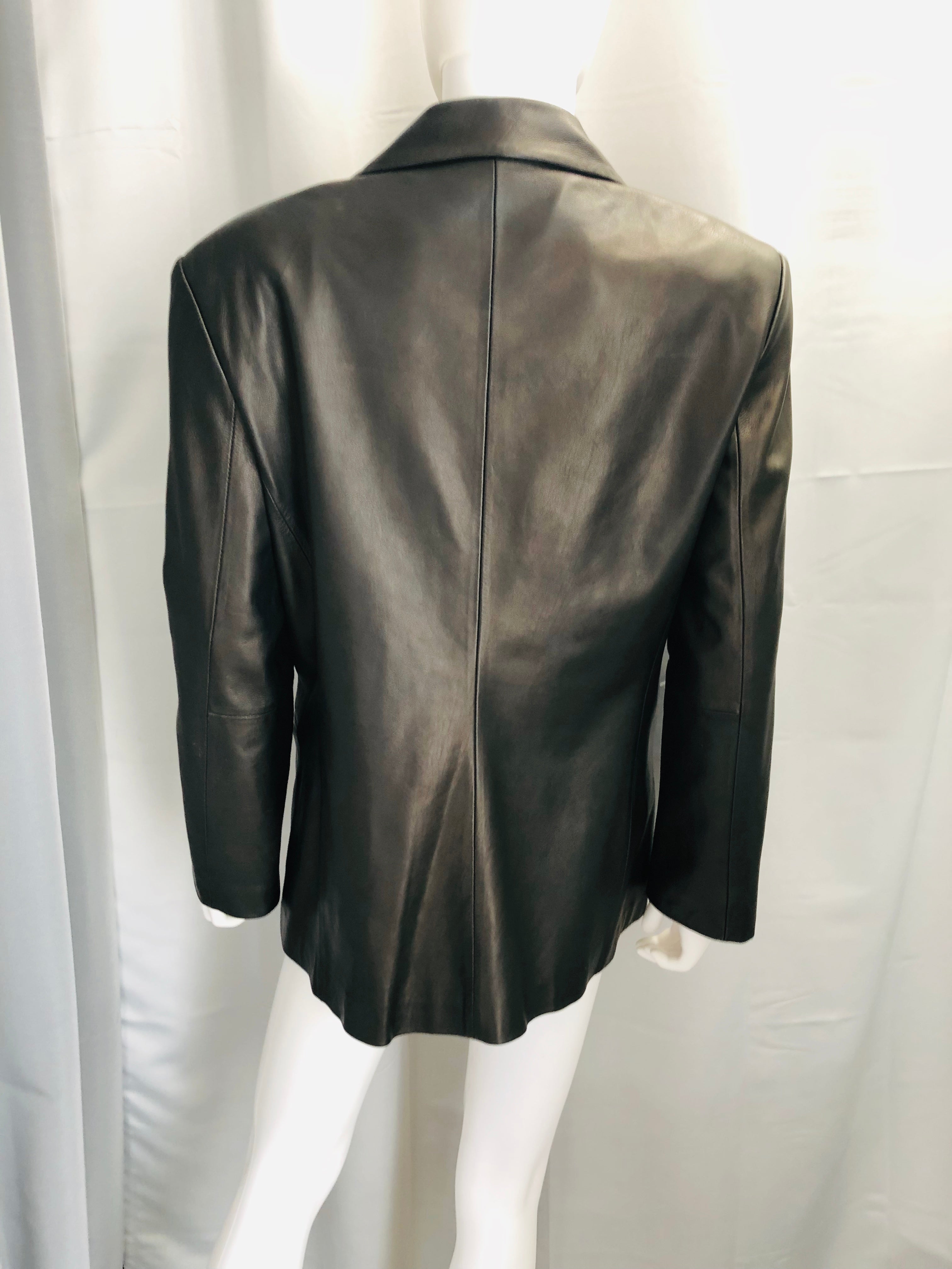 Real Clothes Leather Coat - Vanity's Vault