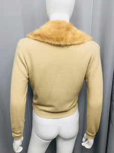 Fur Collar Sweater - Vanity's Vault