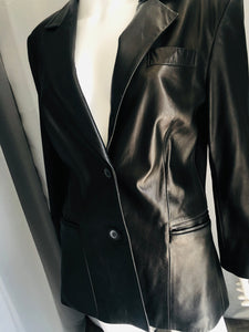 Real Clothes Leather Coat - Vanity's Vault