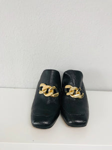 Spaziomoda Bologna Black Shoes - Vanity's Vault