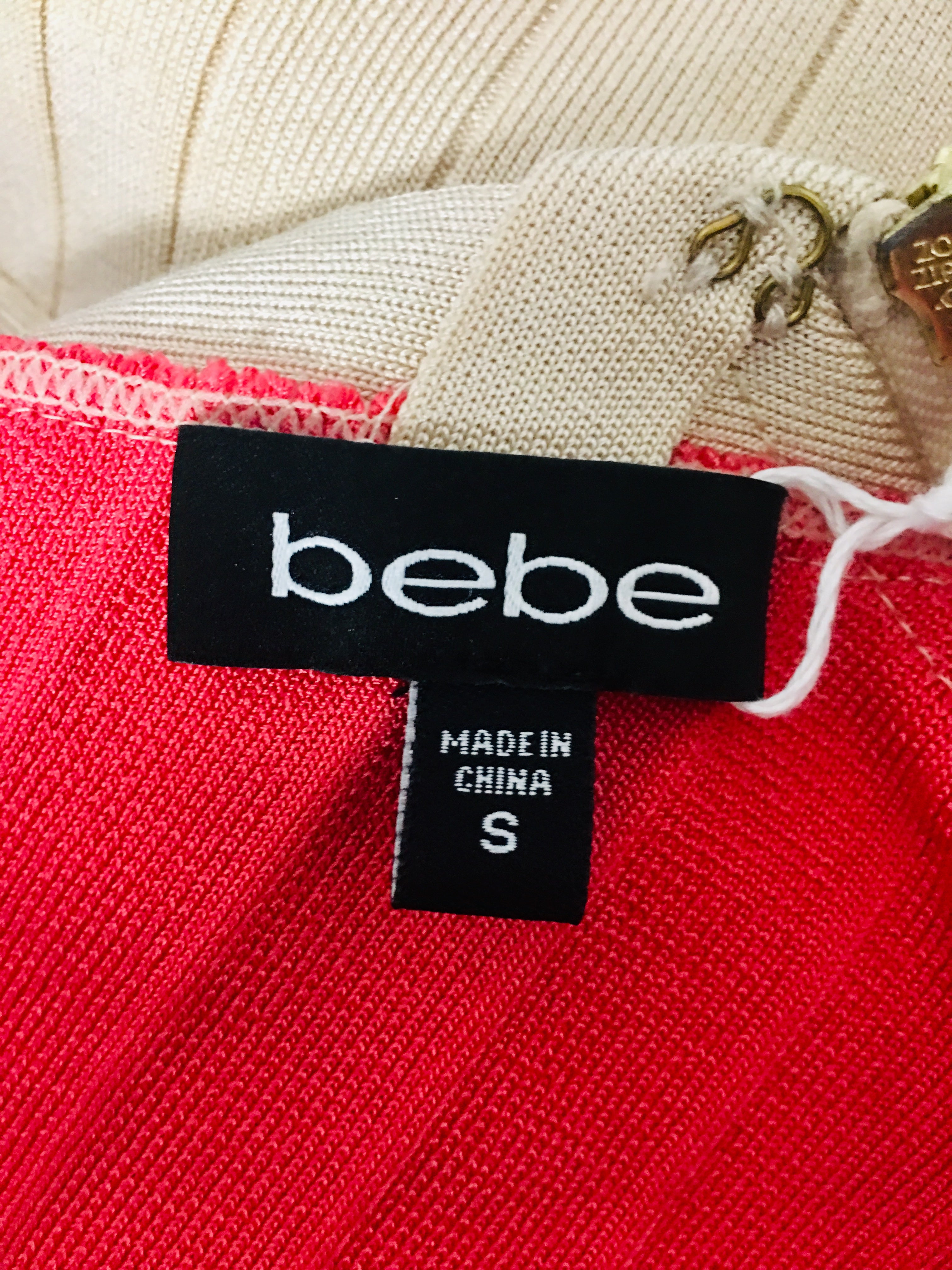 Bebe V-Neck Dress - Vanity's Vault