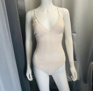 Knitted Onepiece Bathing suit - Vanity's Vault